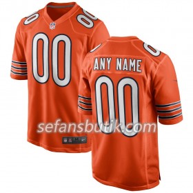 Chicago Bears Tröjor Custom Nike Orange - Herr